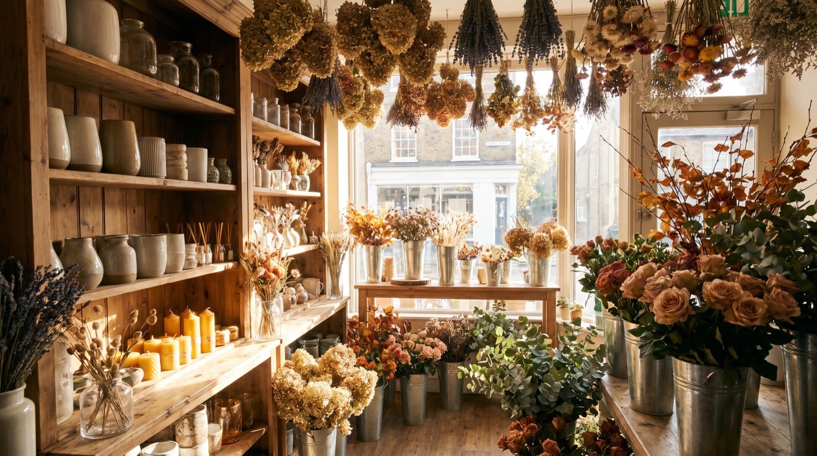 Inside the Bern's shop on Victoria Street